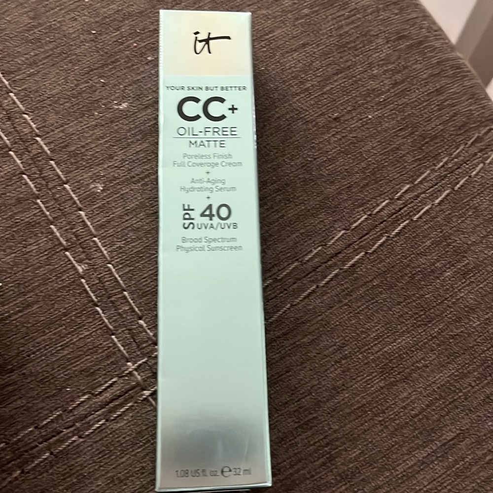 CC+ CREAM NATURAL MATTE FOUNDATION WITH SPF 40 fair/light